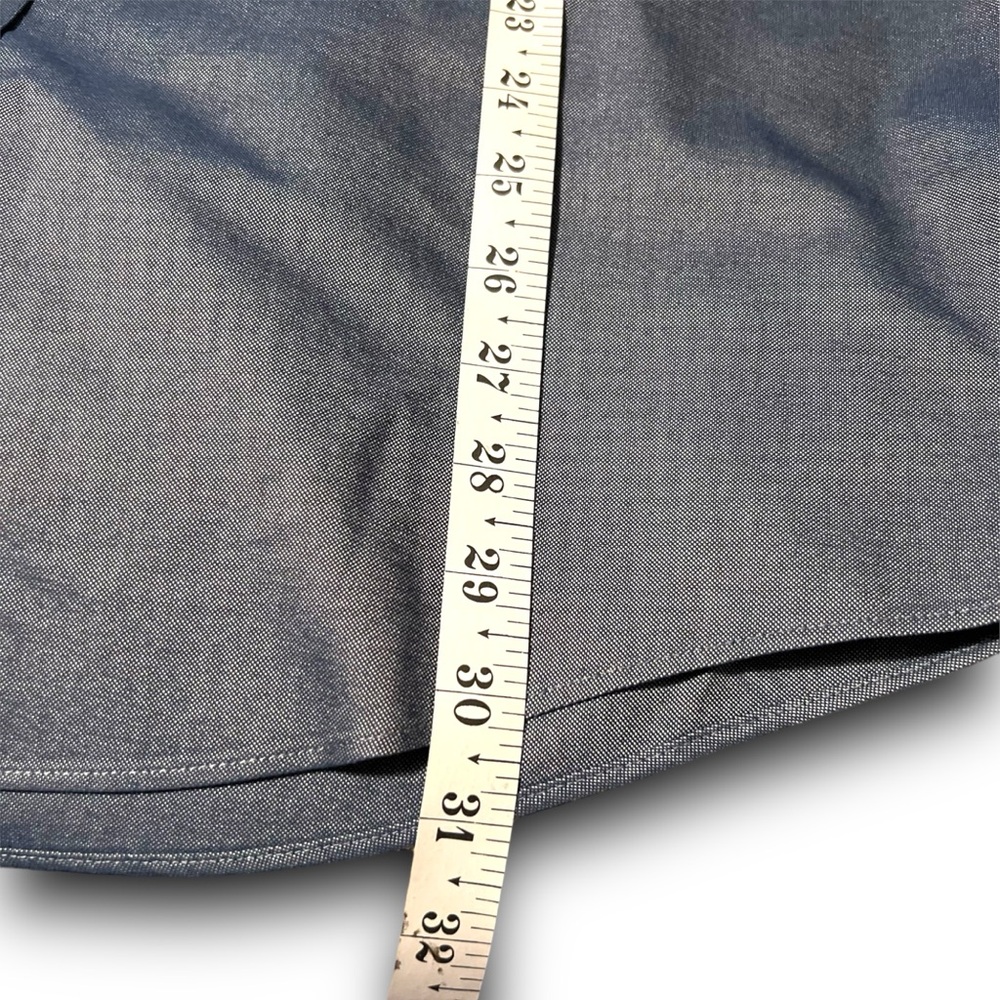 L.L. Bean Blue Casual Button Down Shirt Timeless Design - Picture 6 of 7